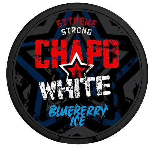 Chapo white blueberry ice strong