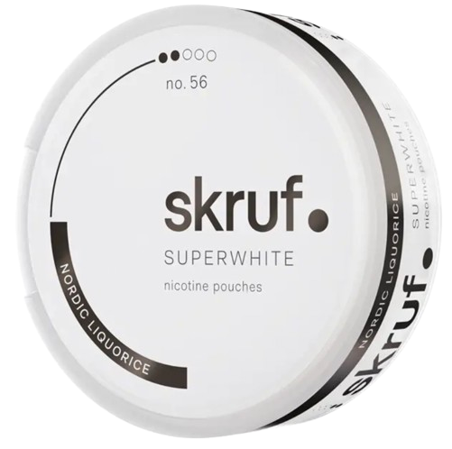 Skruf nordic liquorice #56