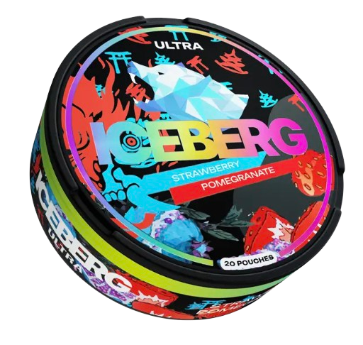 Iceberg strawberry pomegranate
